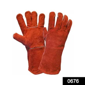 0676 Heavy Duty Heat Resistance Welding Hand Gloves