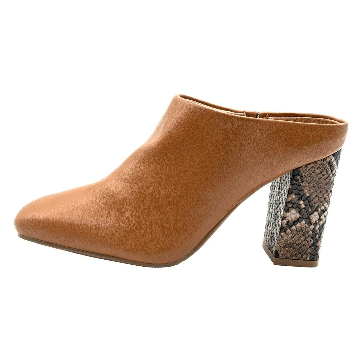 A New Day Mule Mules Leather Brown Colour For Women