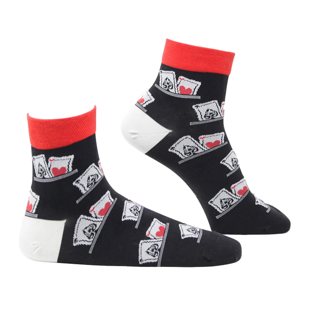 Ace Of Spade - Ankle Socks Bamboo Socks