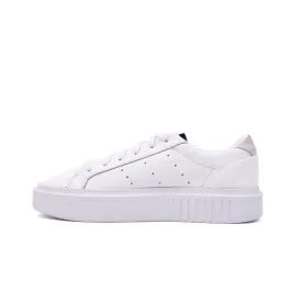 Adidas Super Sleek High-Top Sneakers Leather White Colour For Men