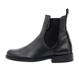 Aigle Caours Chelsea Ankle Boots Leather Black Colour For Women