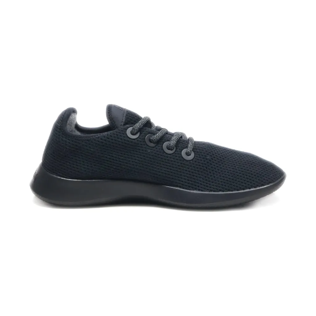 Allbirds Tree Runners Sport Shoes Fabric Black Colour For Women