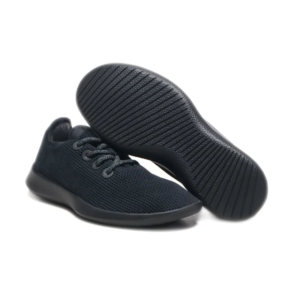 Allbirds Tree Runners Sport Shoes Fabric Black Colour For Women