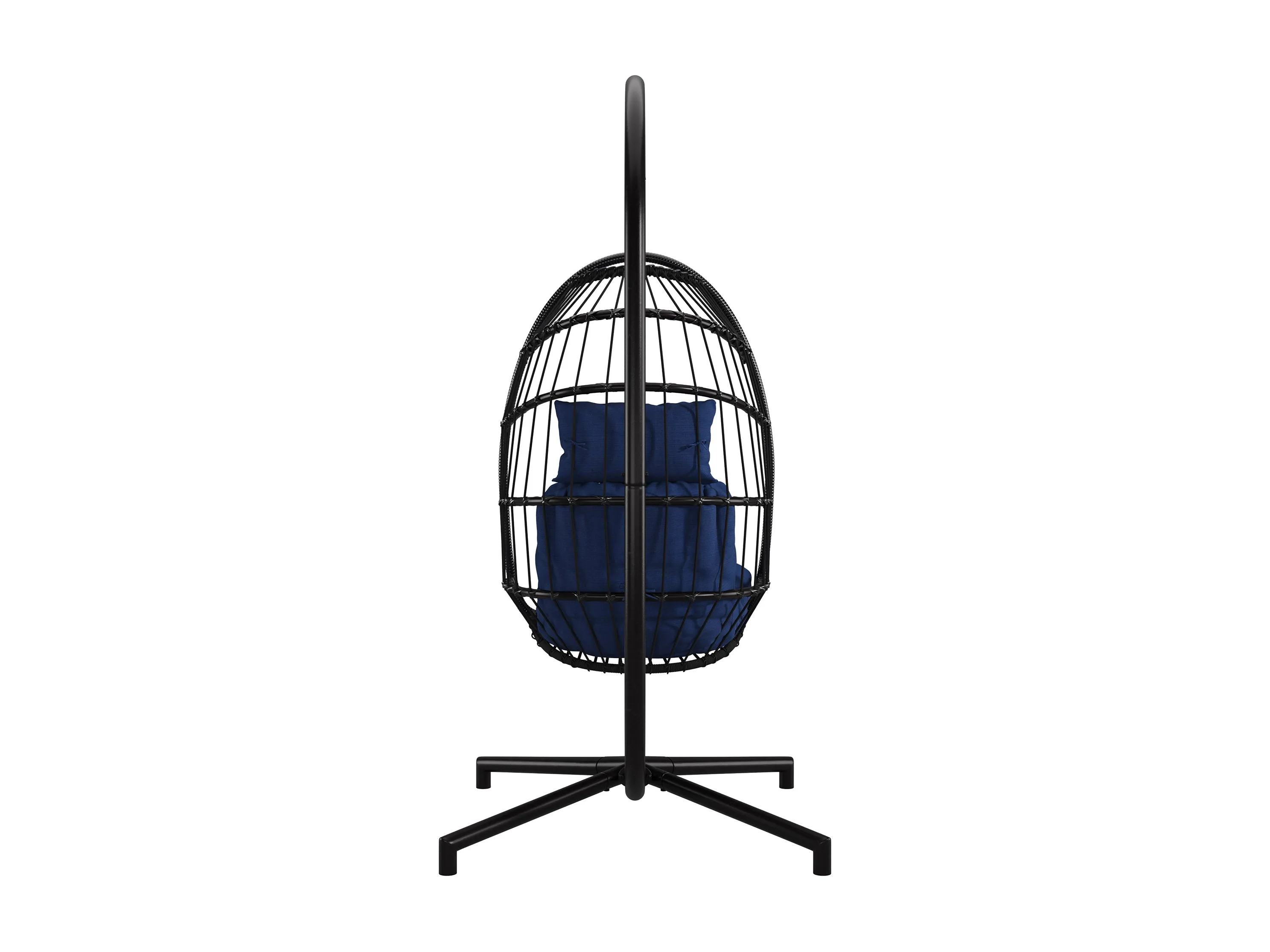 Blue Hanging Egg Chair