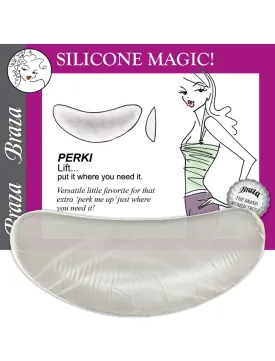 Braza Bra Silicone Magic Perki Breast Enhancement Pads | Silicone Bra Inserts