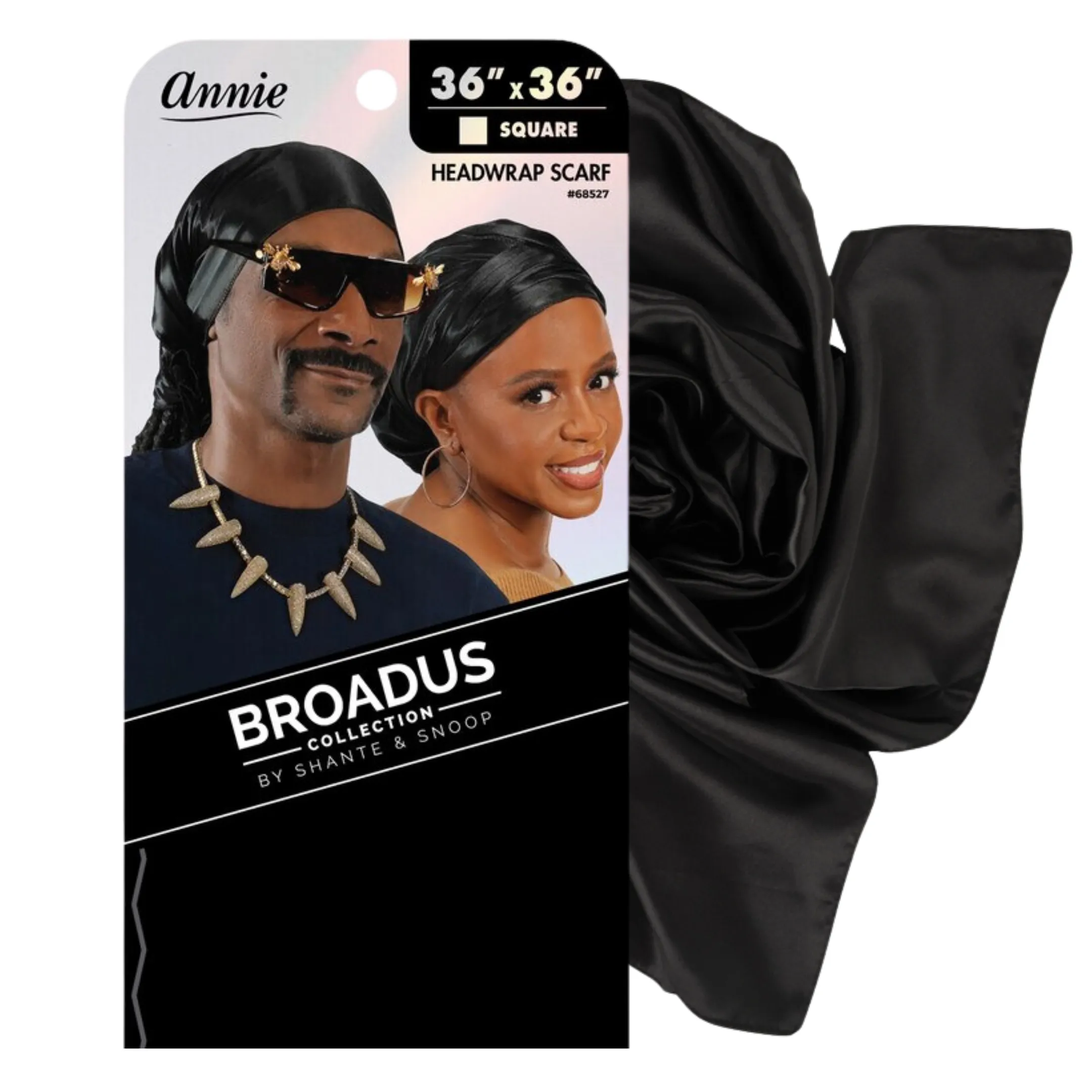 Broadus Collection Scarf by Shante & Snoop Dogg, Black