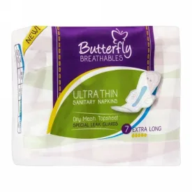 BUTTERFLAY BREATHABLES DRY MESH TOPSHEET 7EXTRA LONG