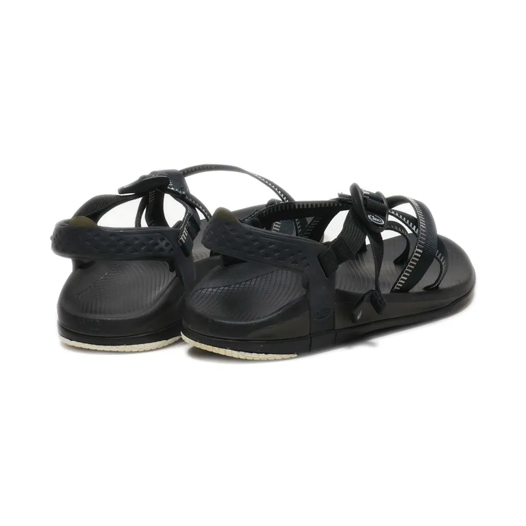 Chaco Casual Sandals Leather Black Colour For Men