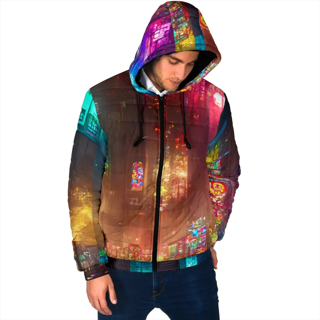 citylife mens hooded jacket - Acidmath Guy