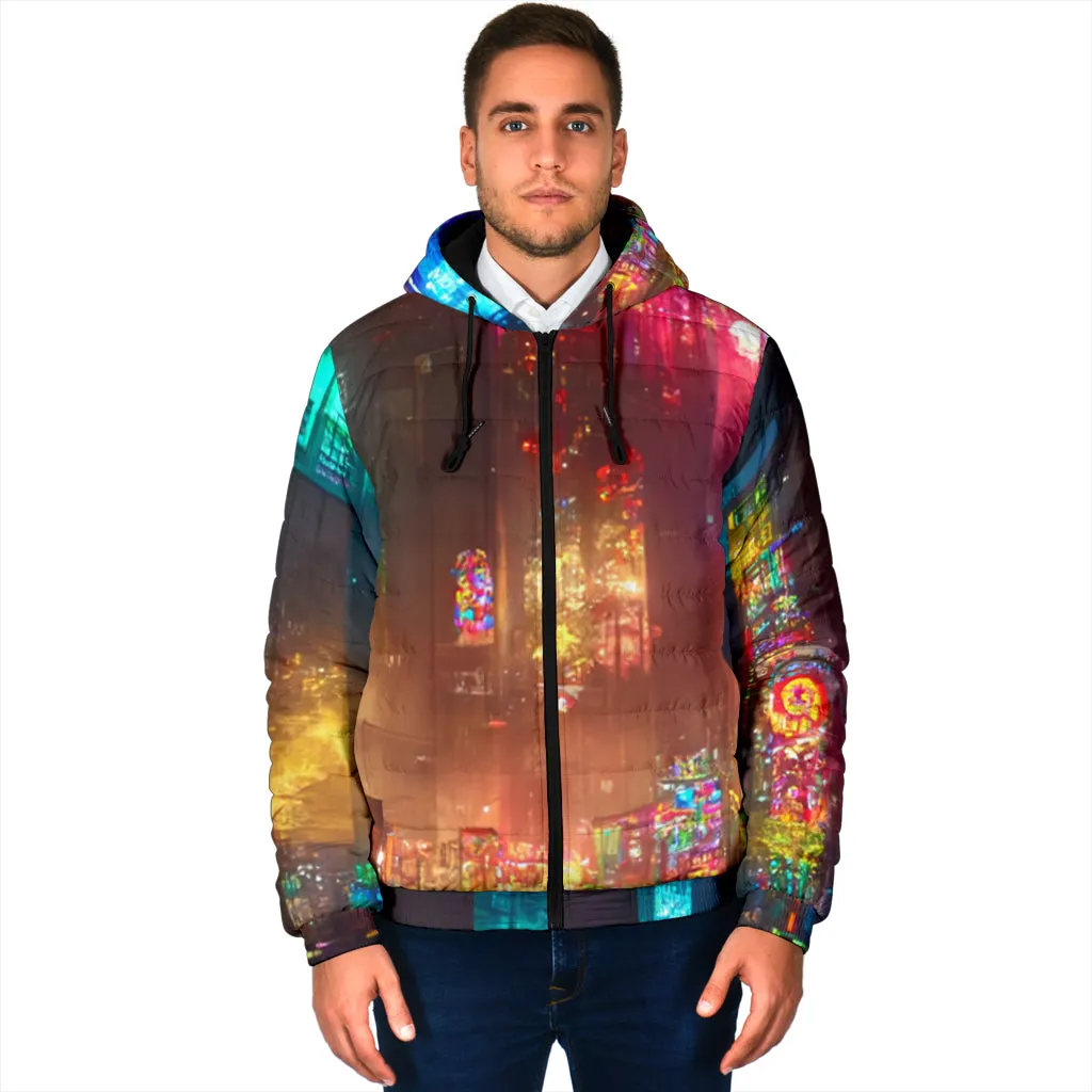 citylife mens hooded jacket - Acidmath Guy