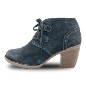 Clarks Ankle Boots Suede Blue Colour For Women