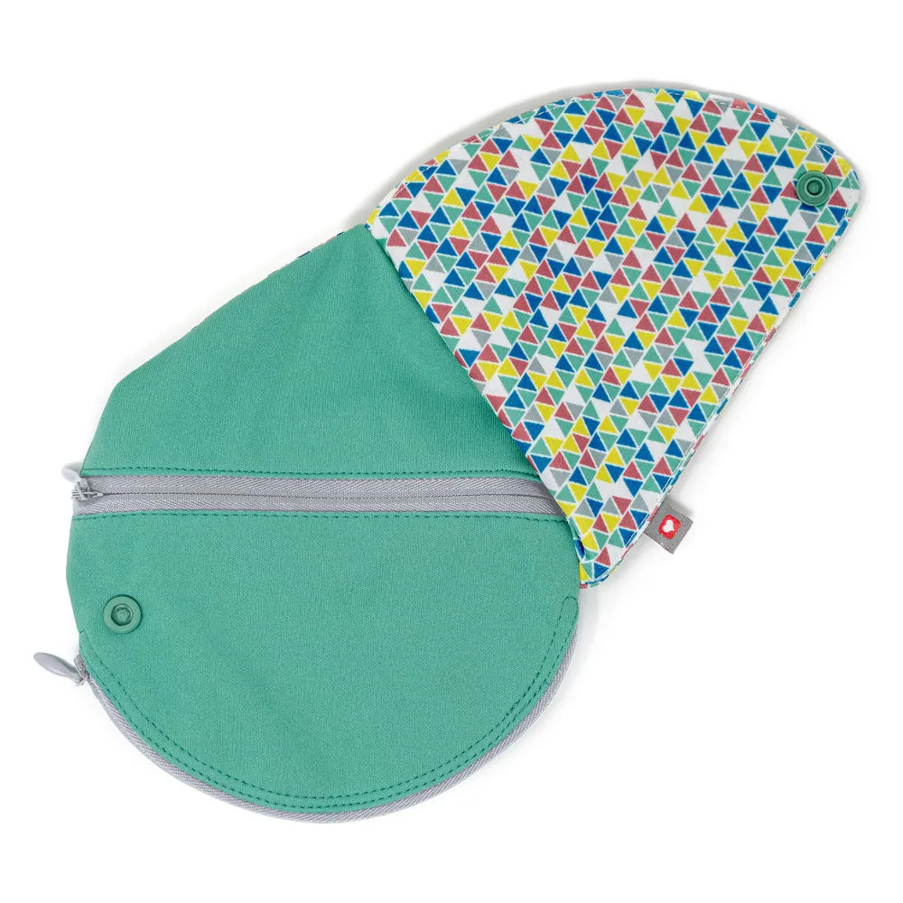 Close Printed Breast Pad 4 Pack - Brights