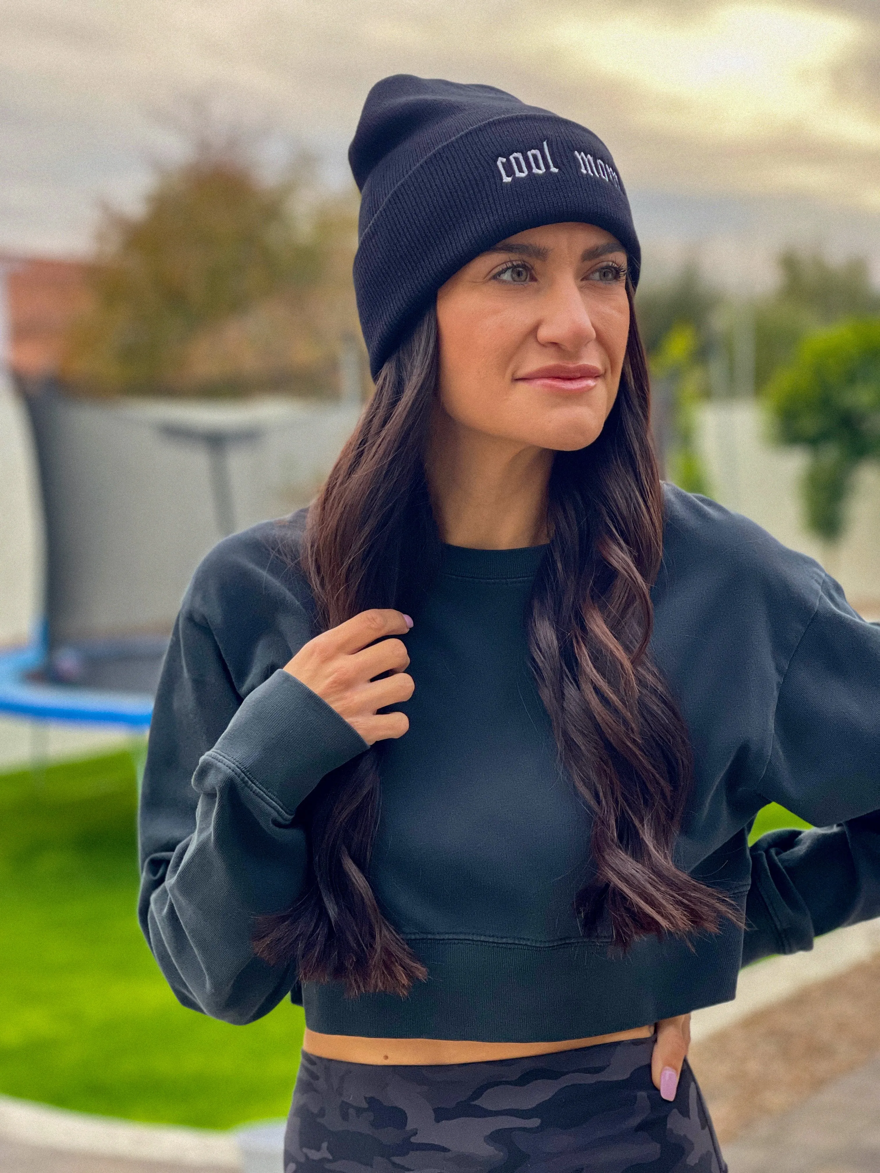 Cool Mom Beanie - Black