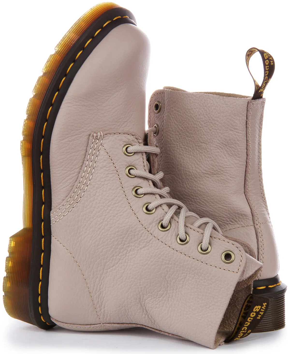 Dr Martens 1460 Pascal In Taupe For Women