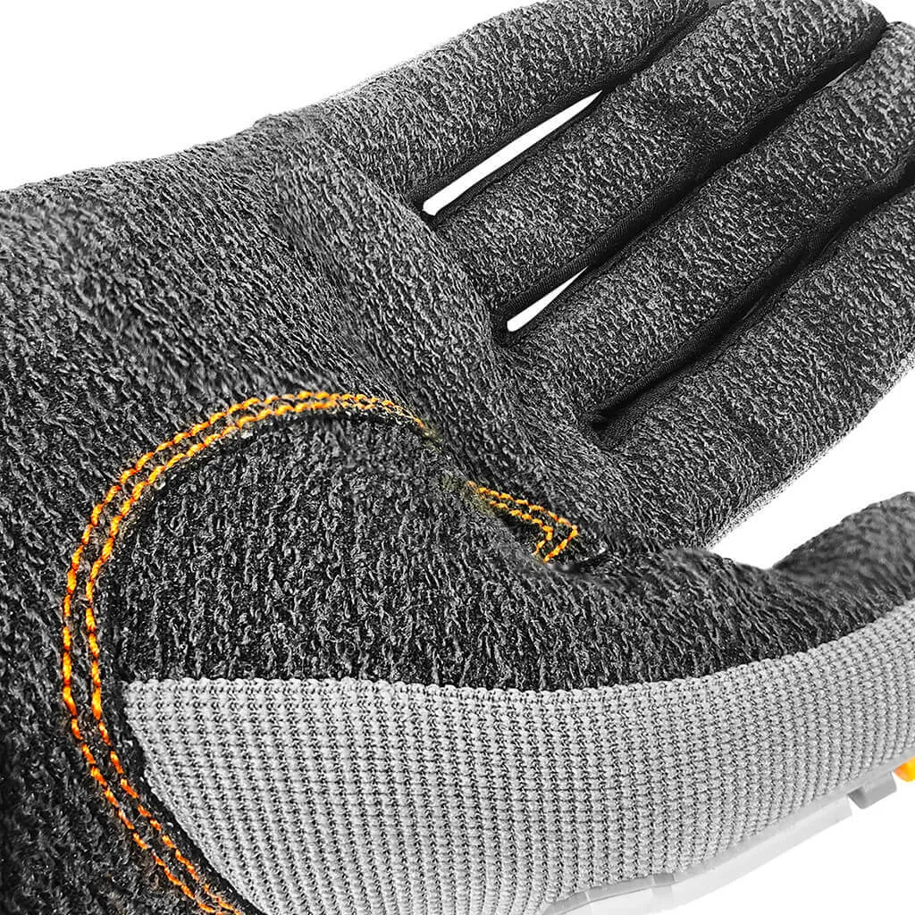 DuraDrive Grey SABLE Impact-Resistant Abrasion Resistant Technical Work Gloves