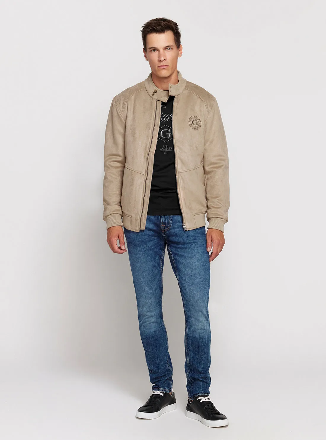 Eco Beige Harringtone Jacket