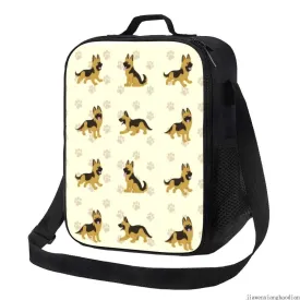 German Shepherd Insulated Lunch Bag