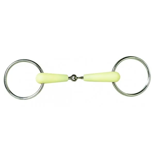 Happy Mouth Jointed Snaffle Loose Ring