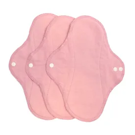 Imse Classic Cotton Flannel Regular Menstrual Pads 3 Pack - Blossom Solid