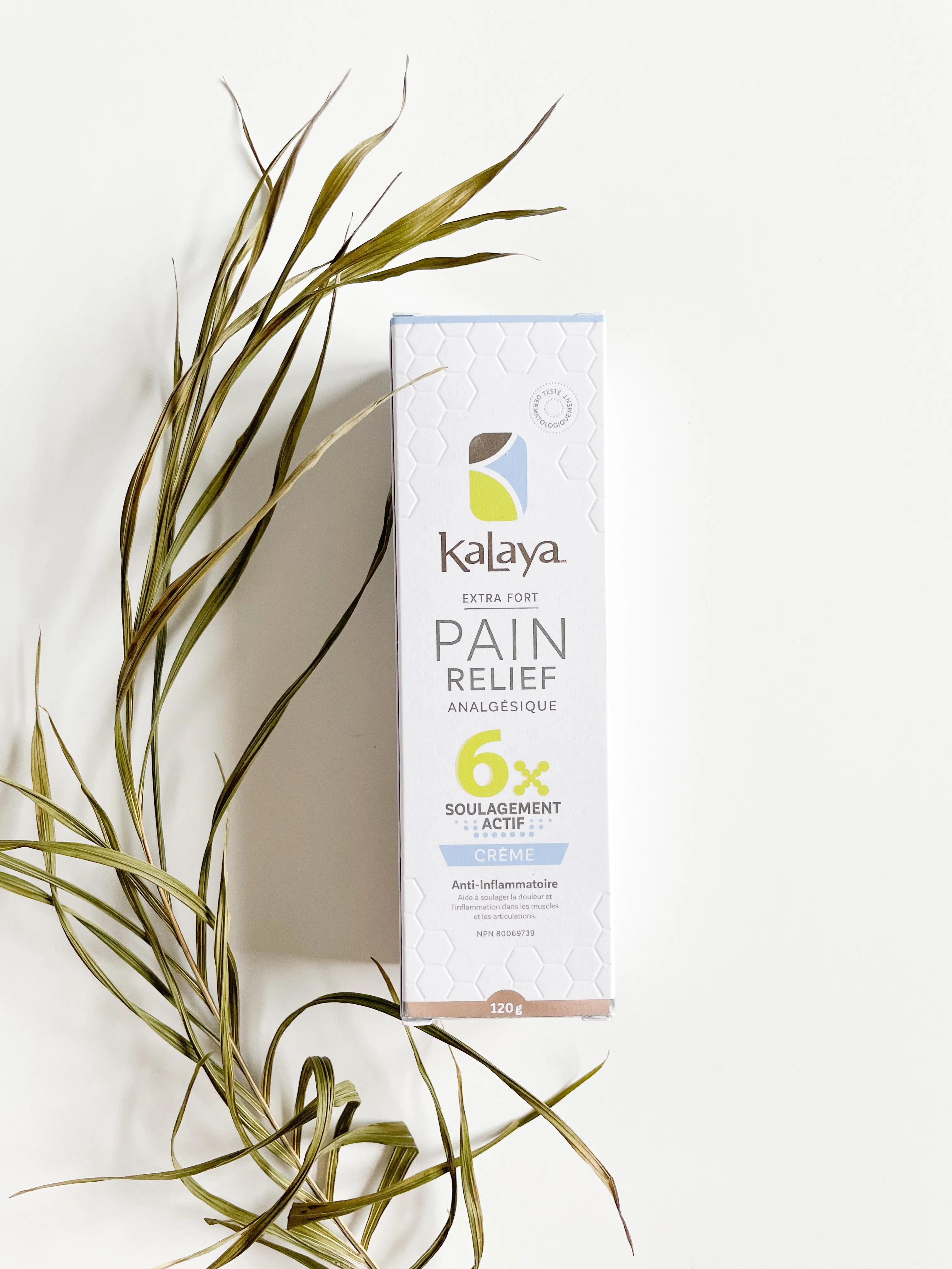 Kalaya 6X Extra Strength Menthol Pain Relief Cream - 120g