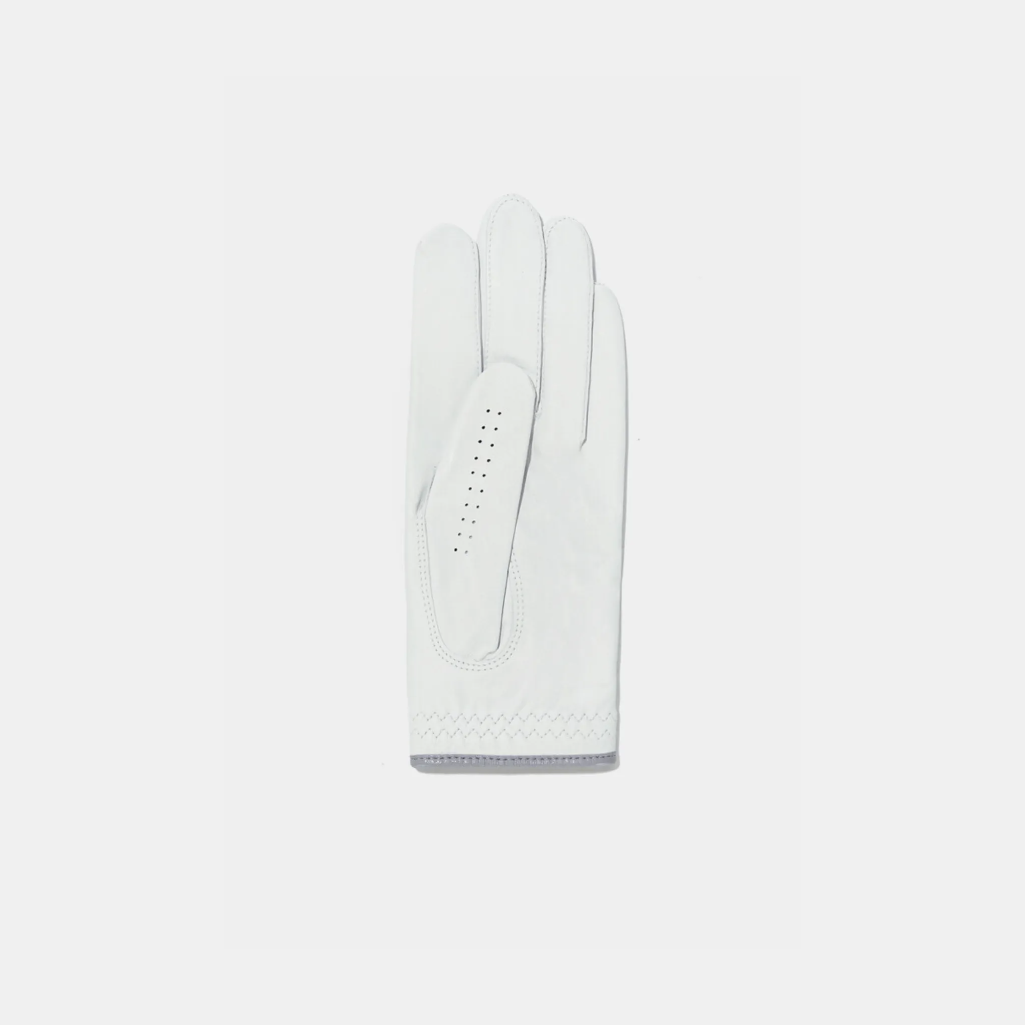 Lanvin Blanc Lambskin Left Hand Glove- Gray