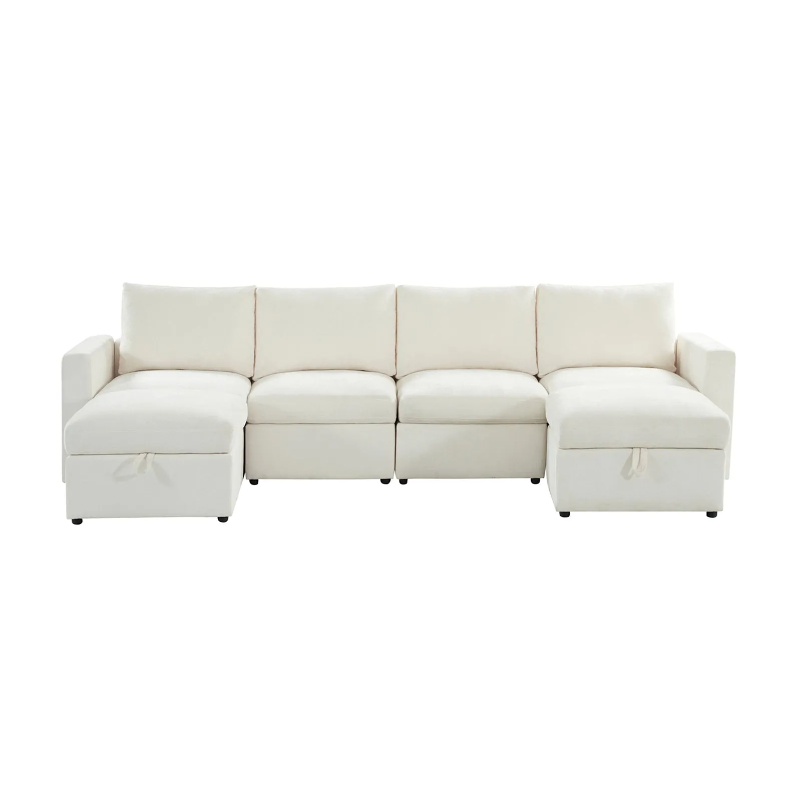 Martin Versatile Modular Comfortable Sectional Sofa with Hidden Storage