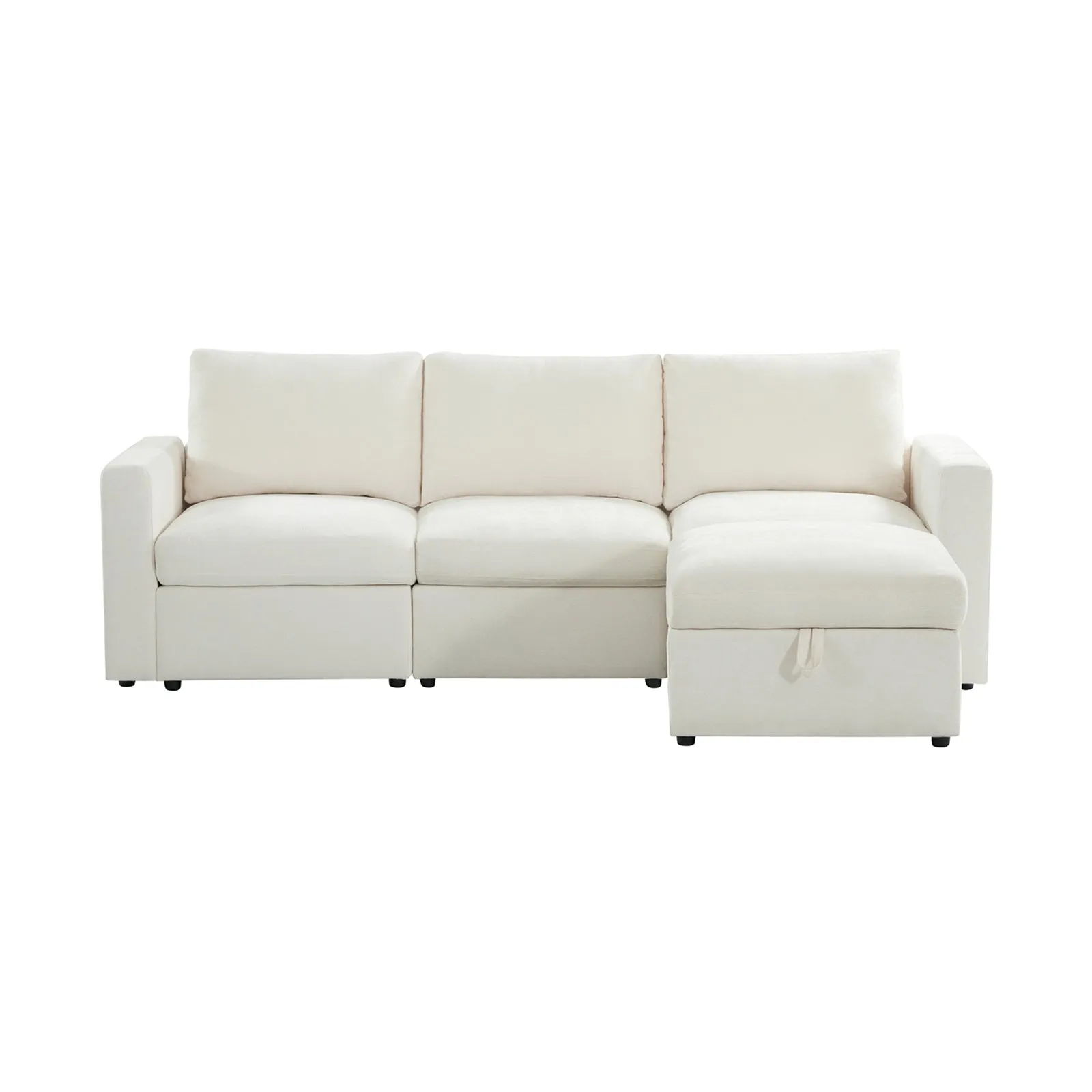 Martin Versatile Modular Comfortable Sectional Sofa with Hidden Storage