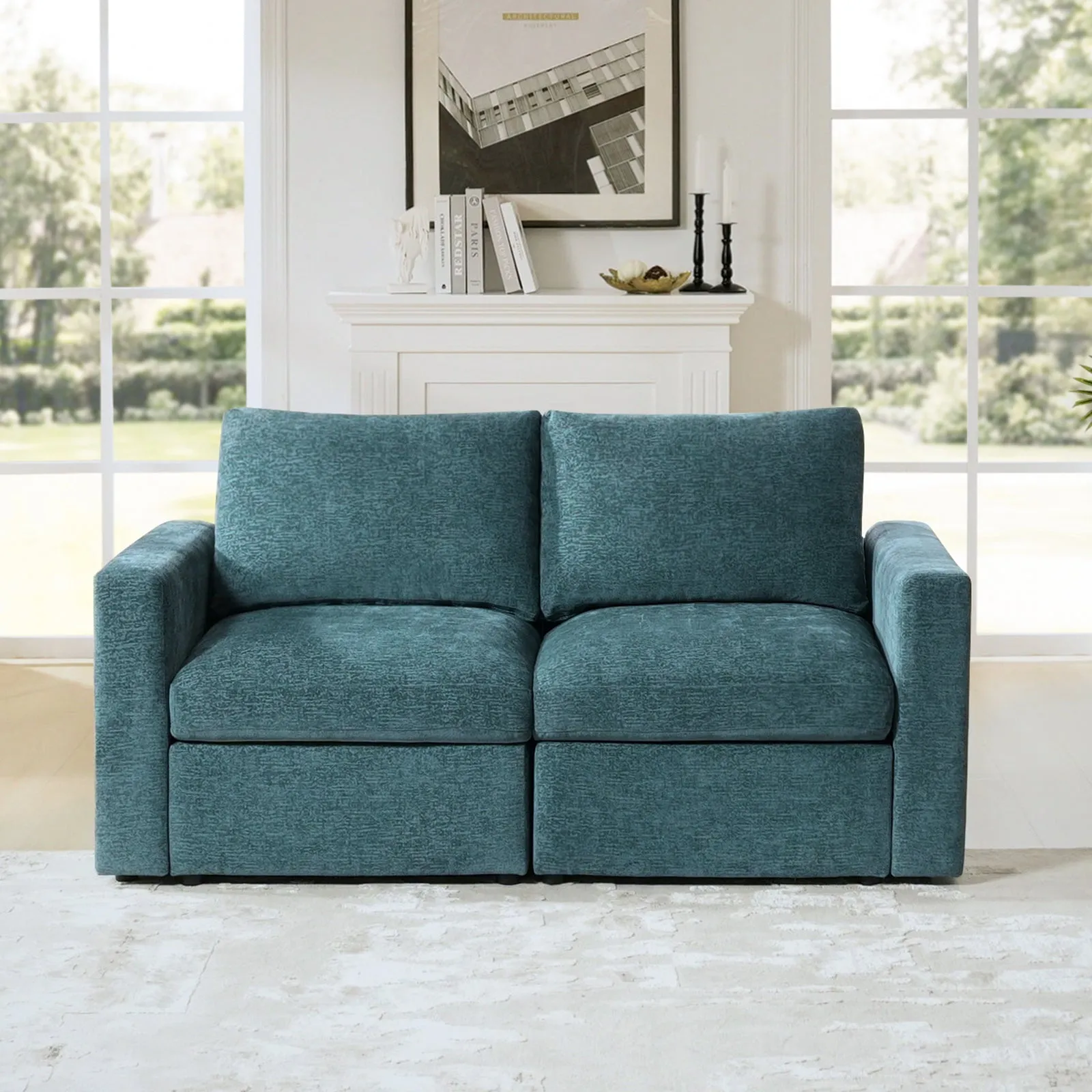 Martin Versatile Modular Comfortable Sectional Sofa with Hidden Storage