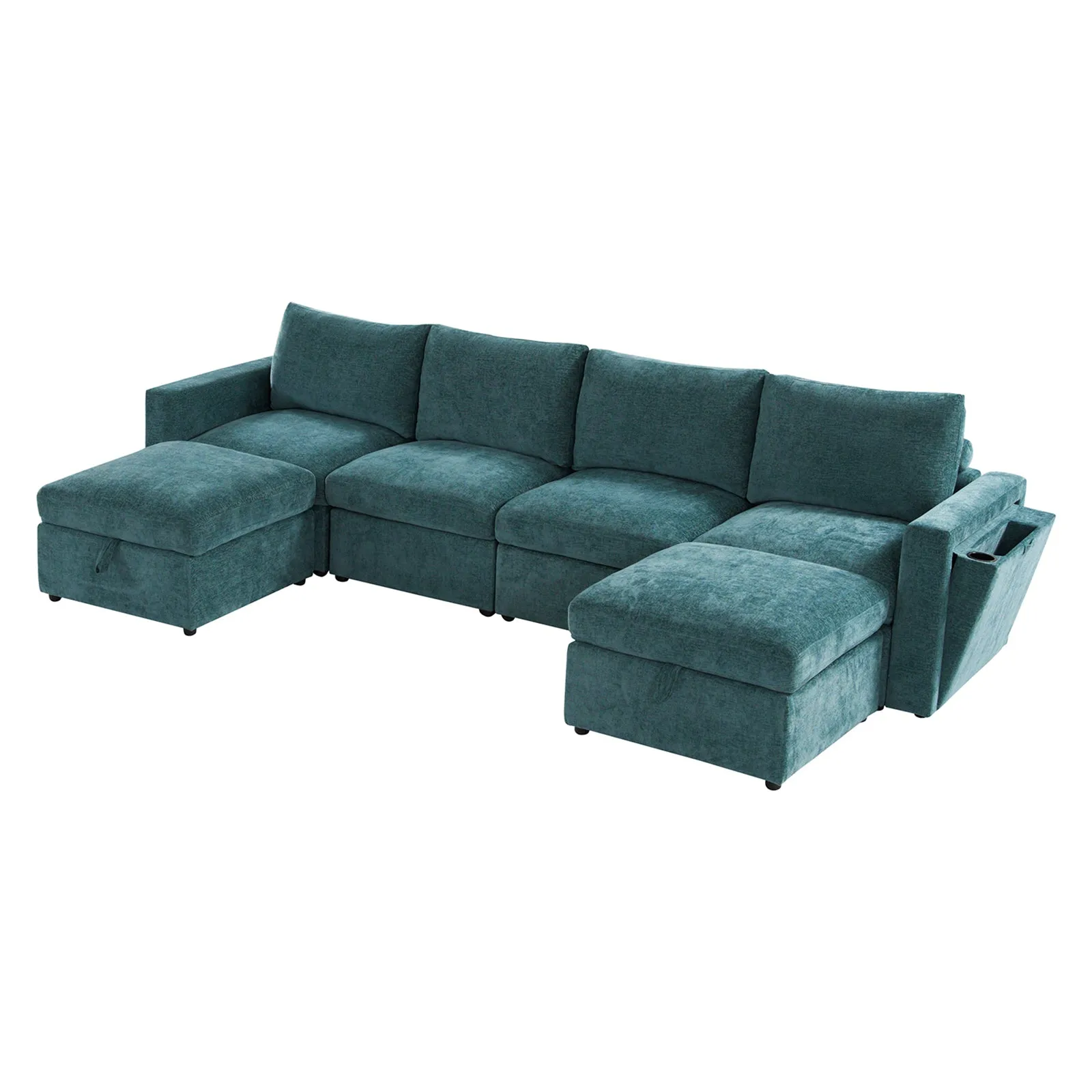 Martin Versatile Modular Comfortable Sectional Sofa with Hidden Storage