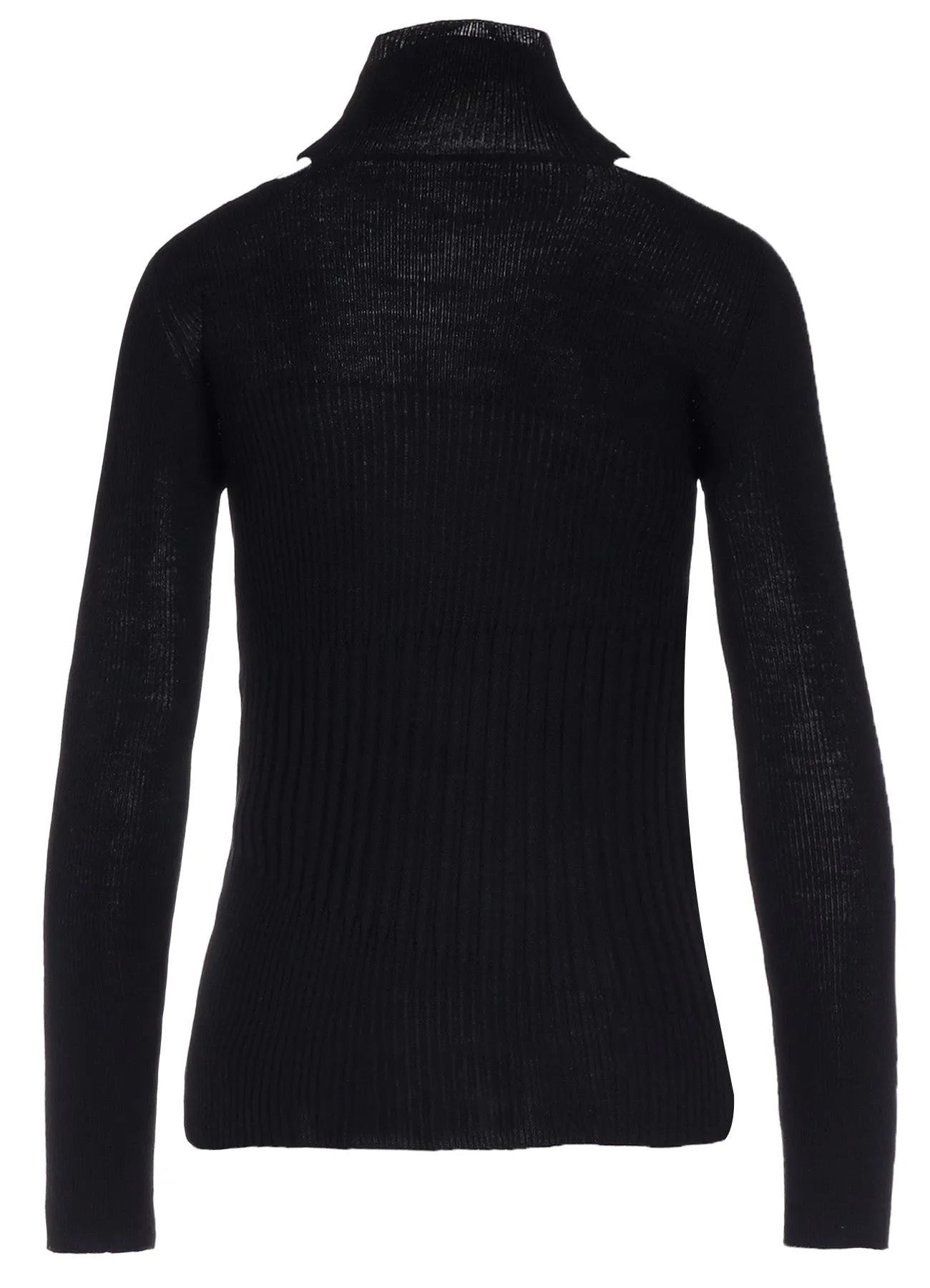 MERINO WOOL DESIGN TURTLENECK KNIT