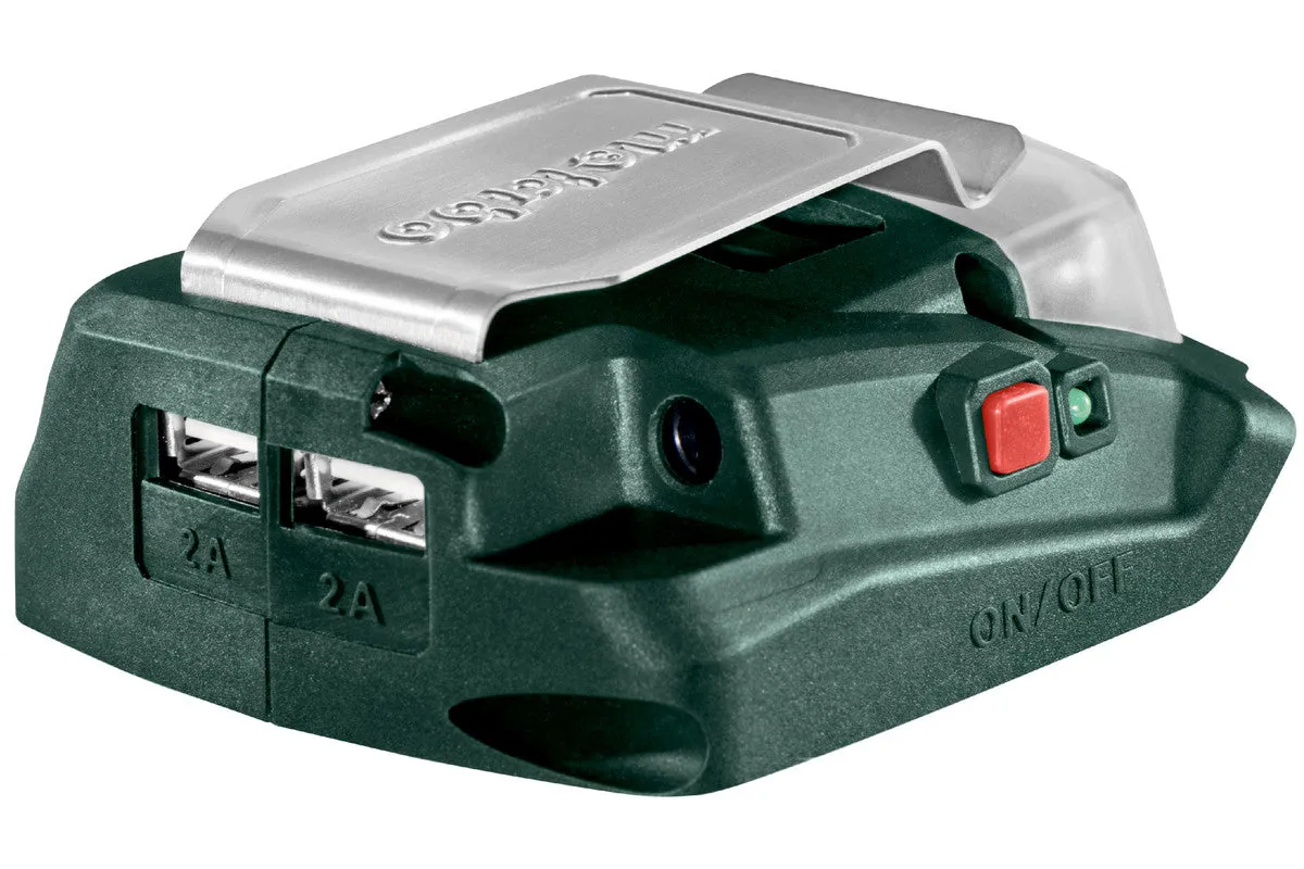 Metabo 18V USB Charger and LED Light Adapter