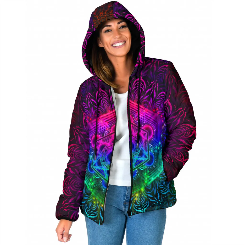 METATRONIC | WOMAN WINTER HOODIE JACKET | YANTRART