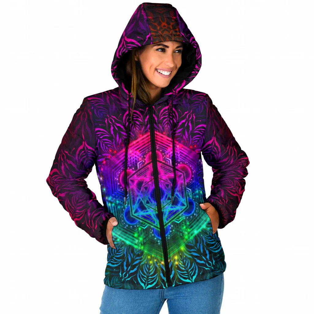 METATRONIC | WOMAN WINTER HOODIE JACKET | YANTRART