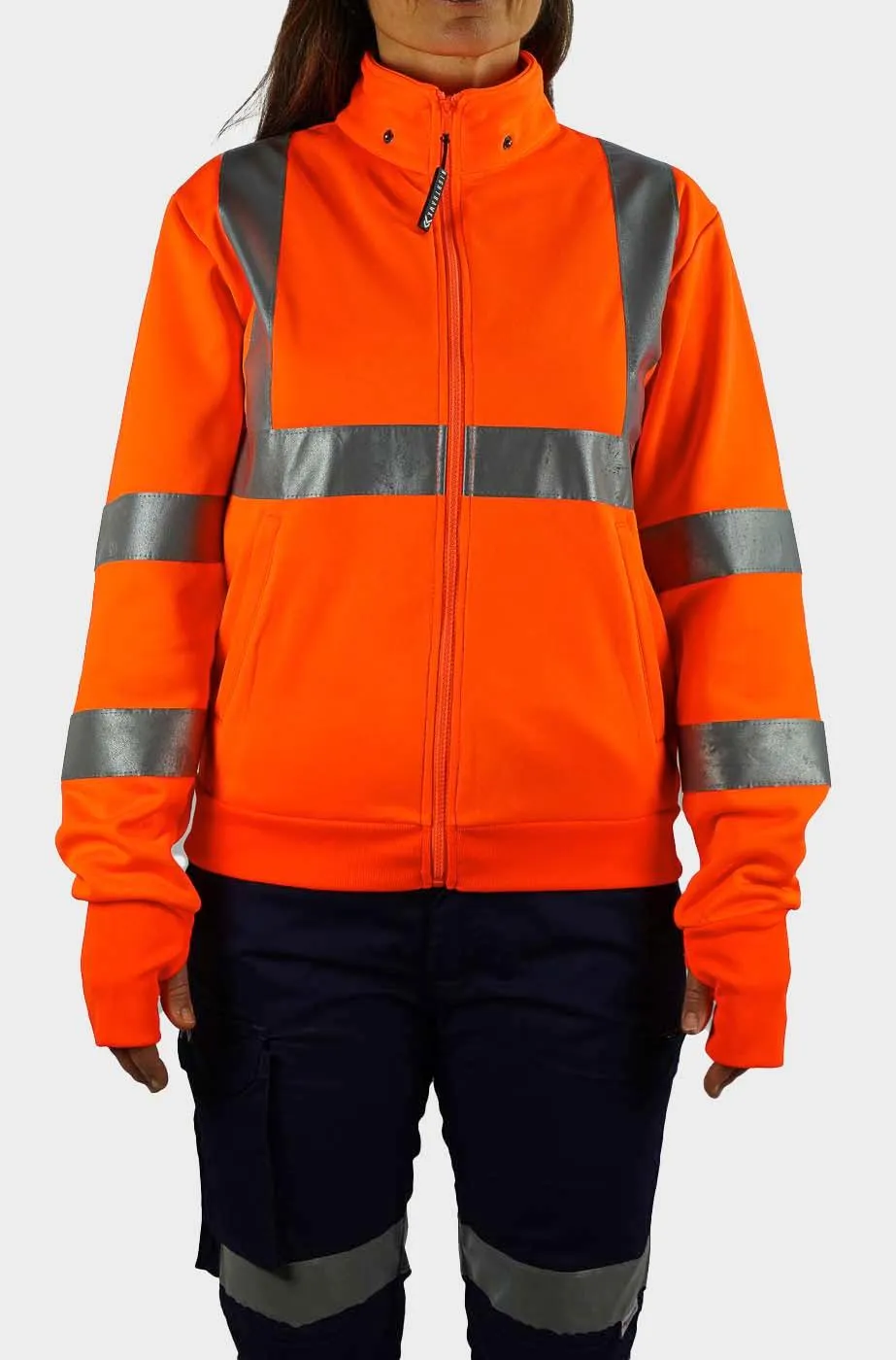 Nighthawk Workwear Jacket Orange Ladies