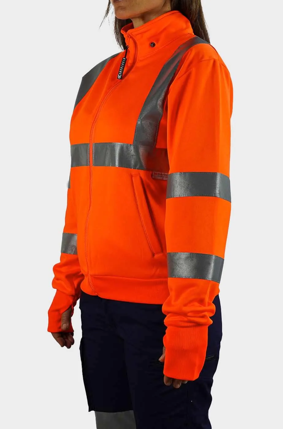 Nighthawk Workwear Jacket Orange Ladies