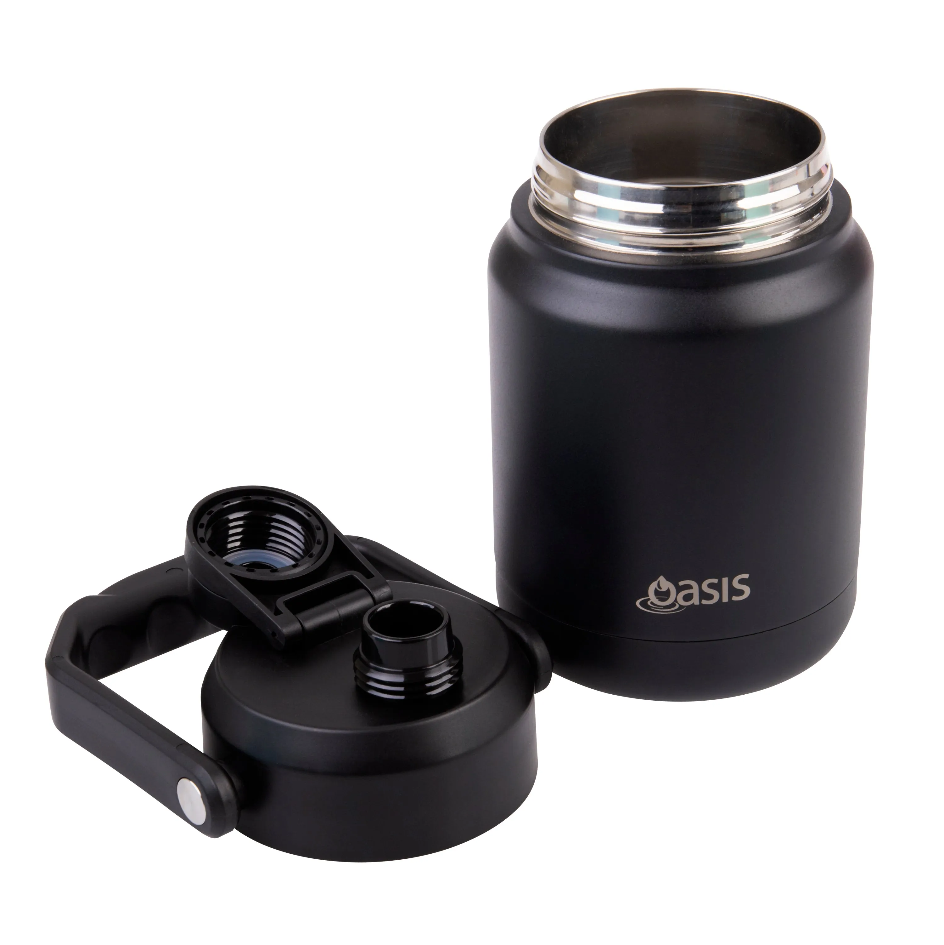 Oasis Insulated Mini Jug 1.2L - Black