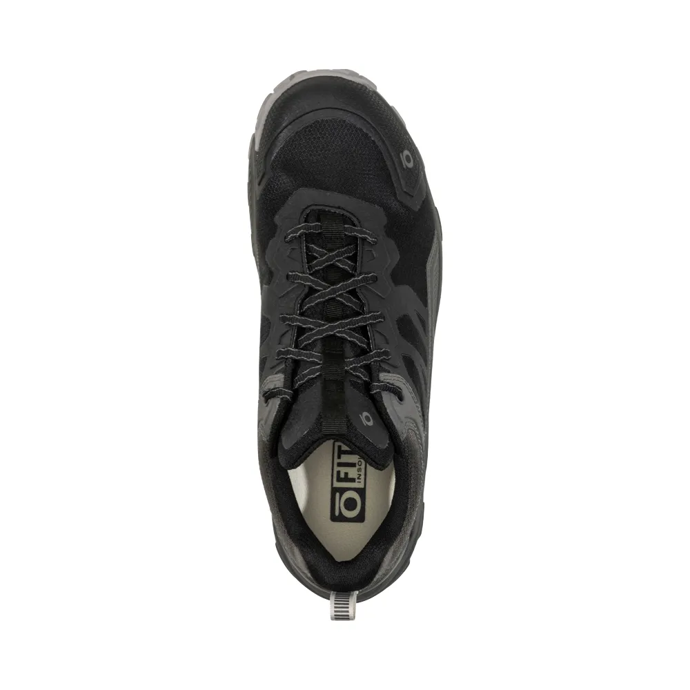 Oboz Men's Katabatic Low Waterproof Hiker in Charcoal