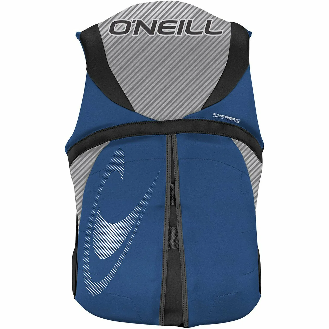 ONeill  Mens Reactor USCG Vest - PAC/LUNAR/BLK