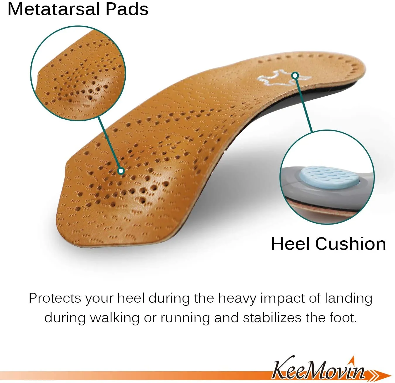 Orthotic Inserts 3/4 Length, Half Plantar Fasciitis Support with Metatarsal Pad Heel Cushion, Light Leather Foot Shoe Insoles for Women and Men, High Arch Support for Flat Feet Walking Exercising, XXL