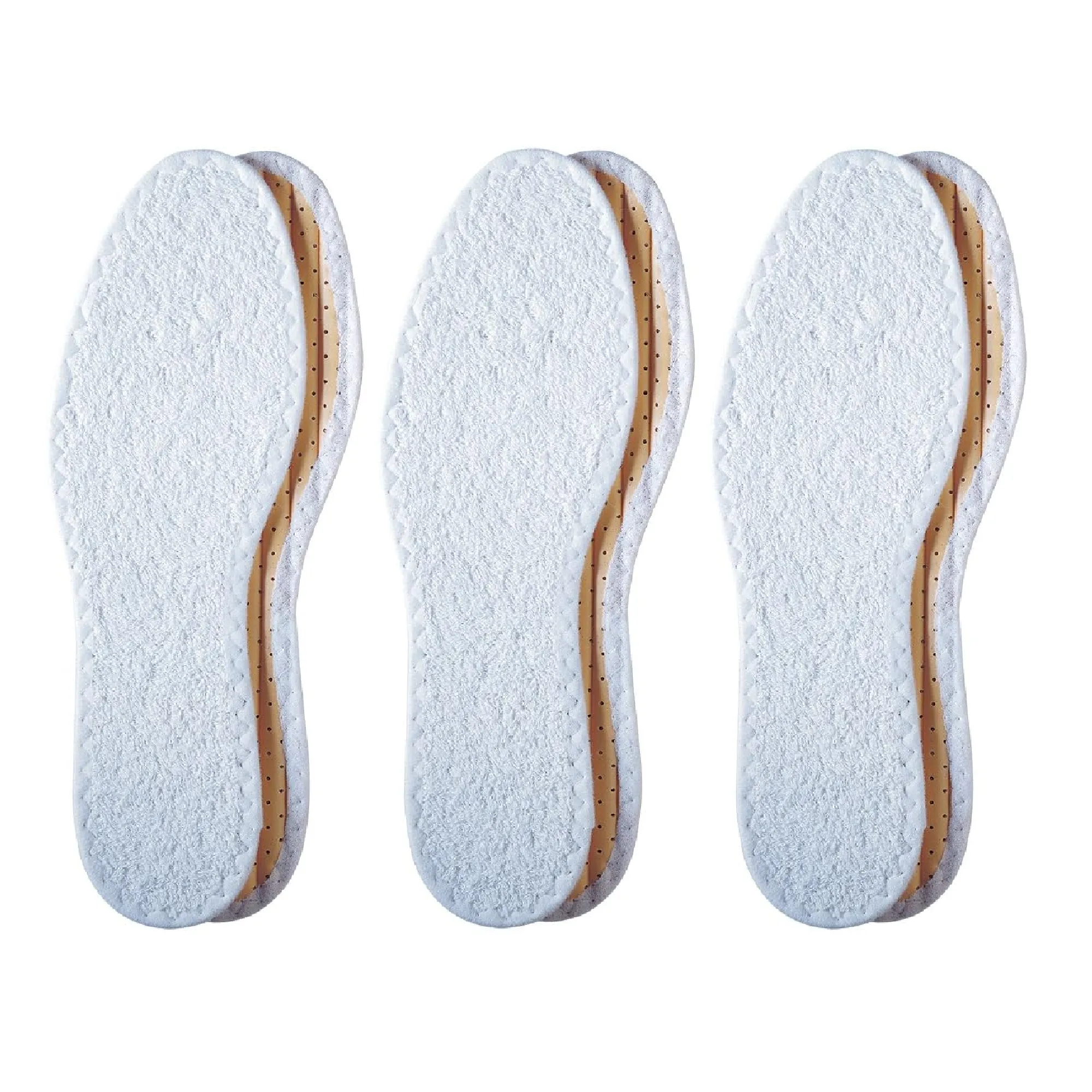 Pedag Summer | Pure Terry Cotton Insoles | Handmade in Germany | Absorbs Sweat & Controls Odor | Ideal for Wear Without