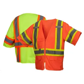 Pyramex RVZ36 Series Class 3 Mesh Surveyor Vest