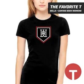 Rapids Baseball - Bella Canvas 6004 Womens "Favorite T" - LOGO 5