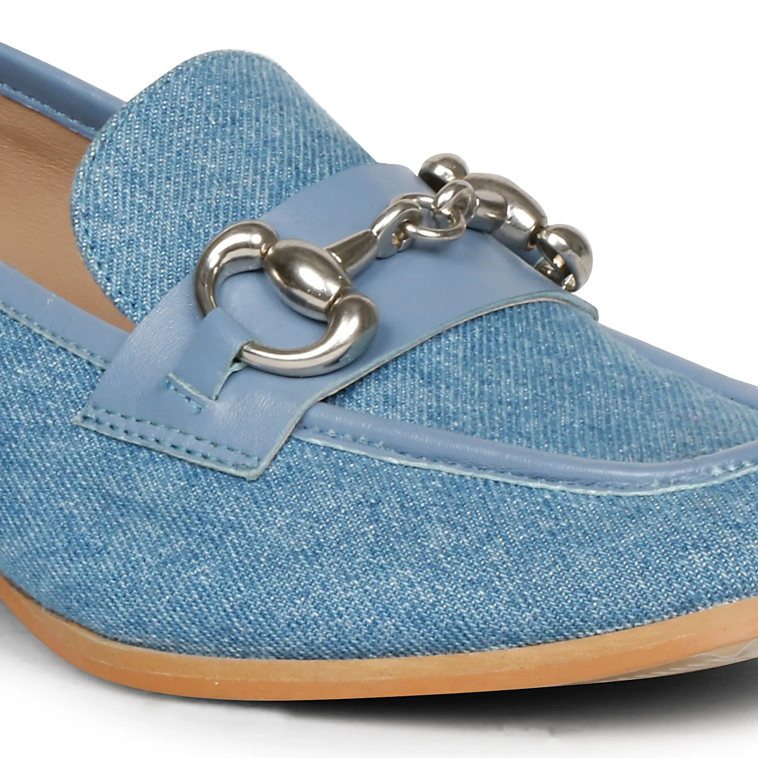 Saint G Jacqueline Denim - Loafers