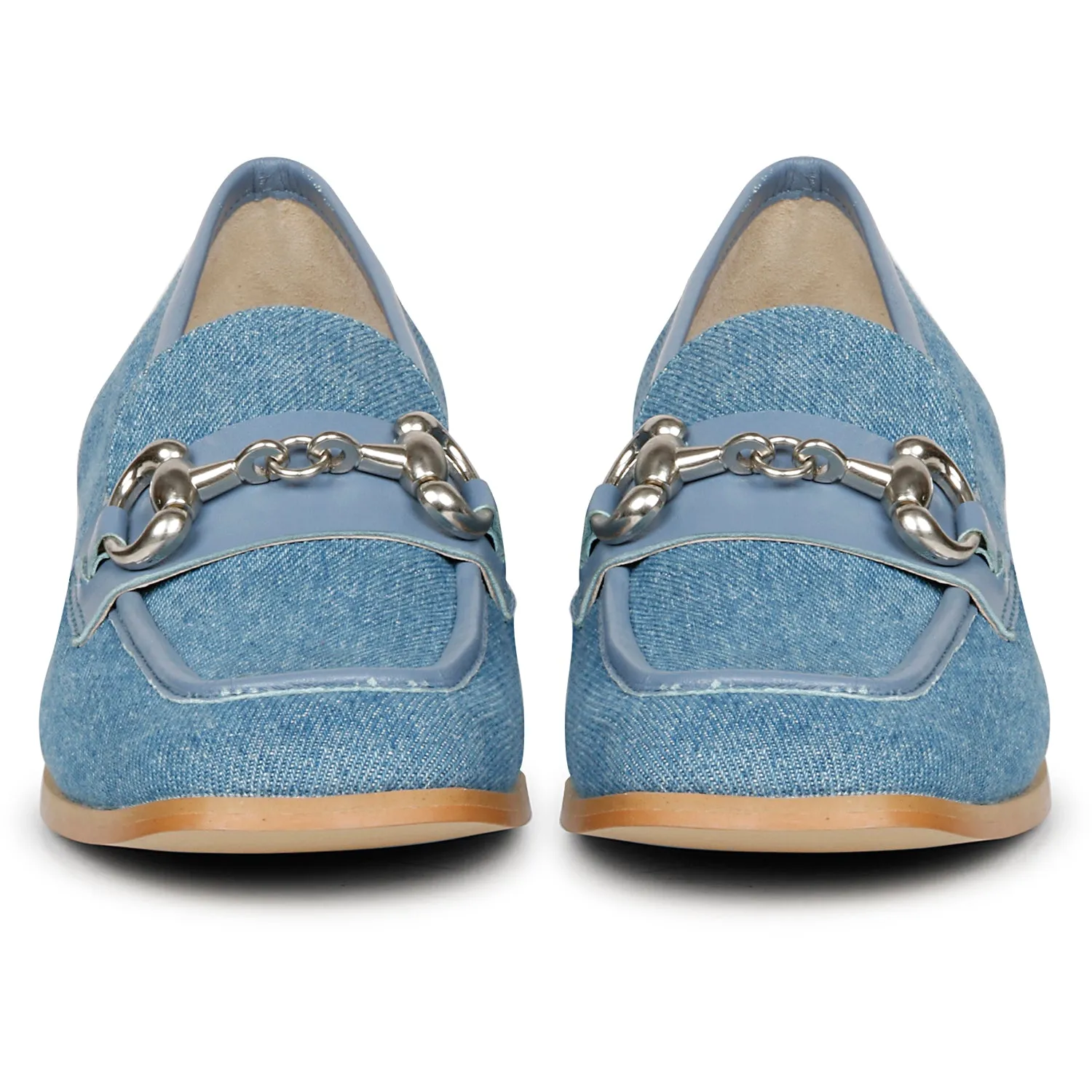 Saint G Jacqueline Denim - Loafers