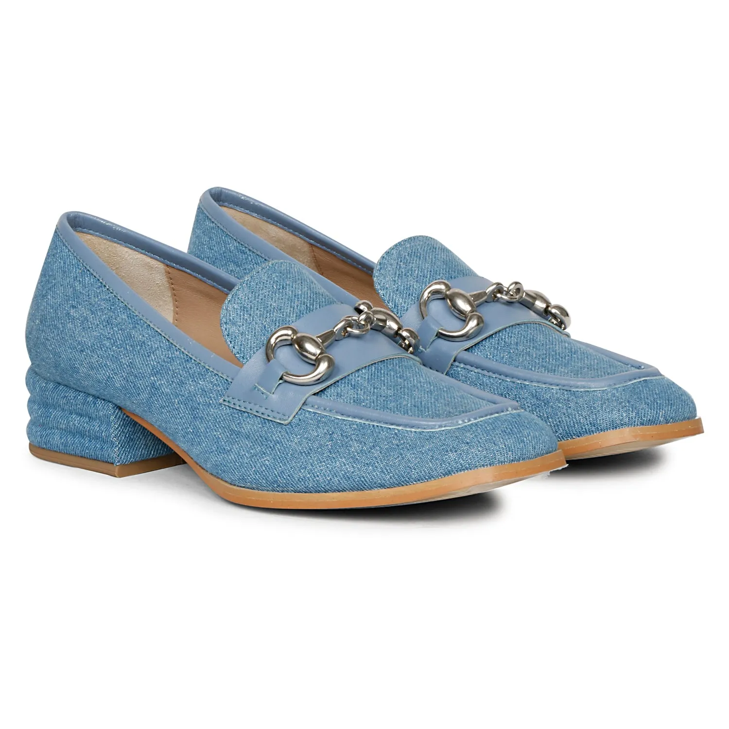 Saint G Jacqueline Denim - Loafers