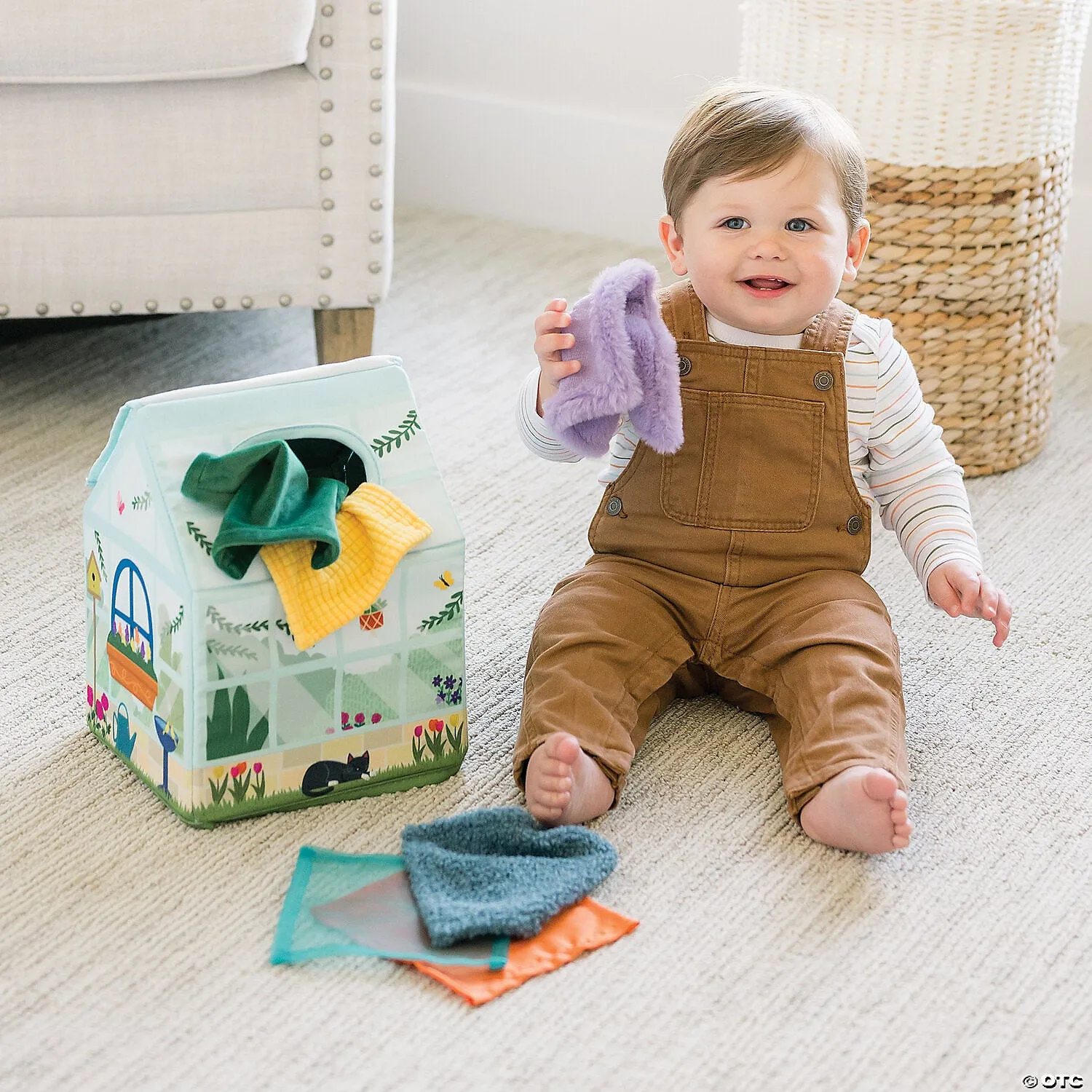 Sensory Sprouts Peek & Pull Baby Tissue Box