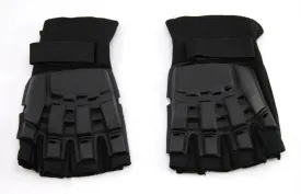 Social Paintball SMPL Armor Gloves - Fingerless - Black