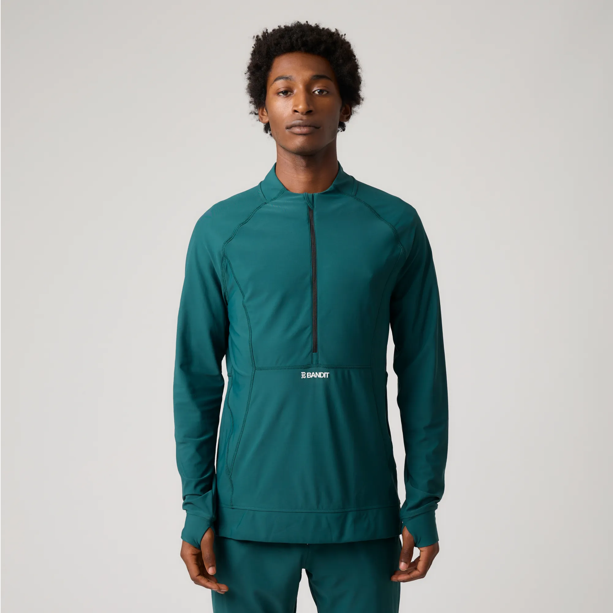 SoftSpeed™️ Cold Weather Quarter Zip - Men's, Pine