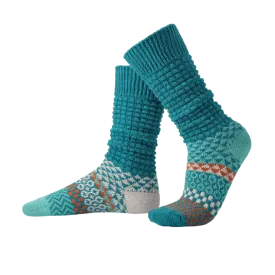 Solmate Socks Fusion Slouch Socks - Abalone