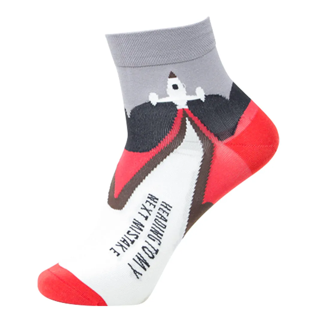 Space Surfer - Ankle Socks Bamboo Socks